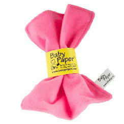Baby Paper Crinkly Baby Toy - Bright Pink